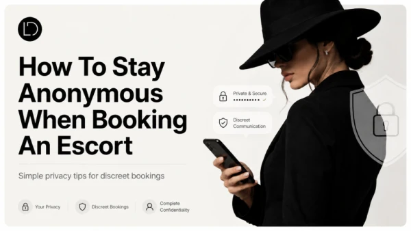 How To Stay Anonymous When Booking An Escort